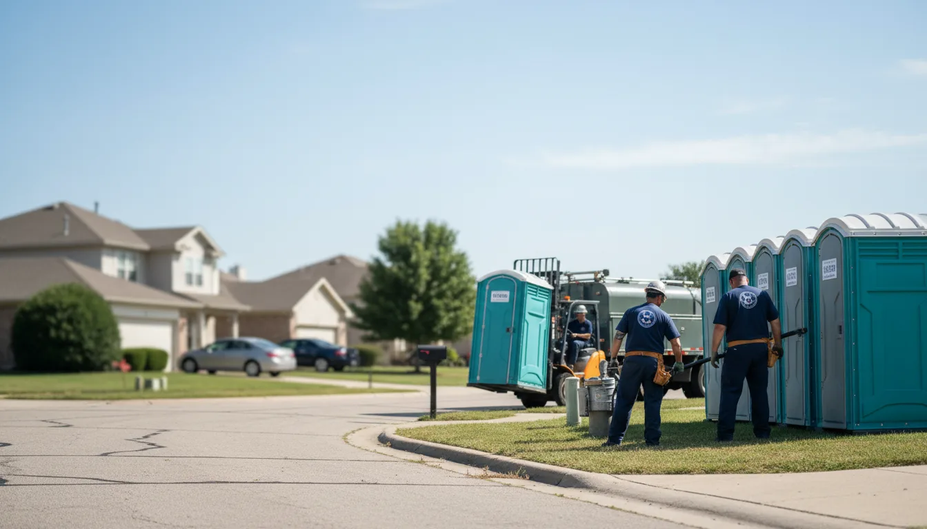 Porta Potty Rental in Troy, OH near me